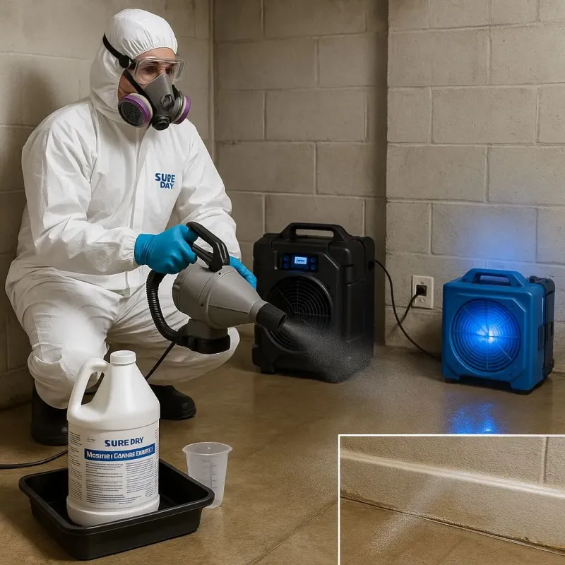 Sanitization and Odor Removal process in East Chattanooga, TN